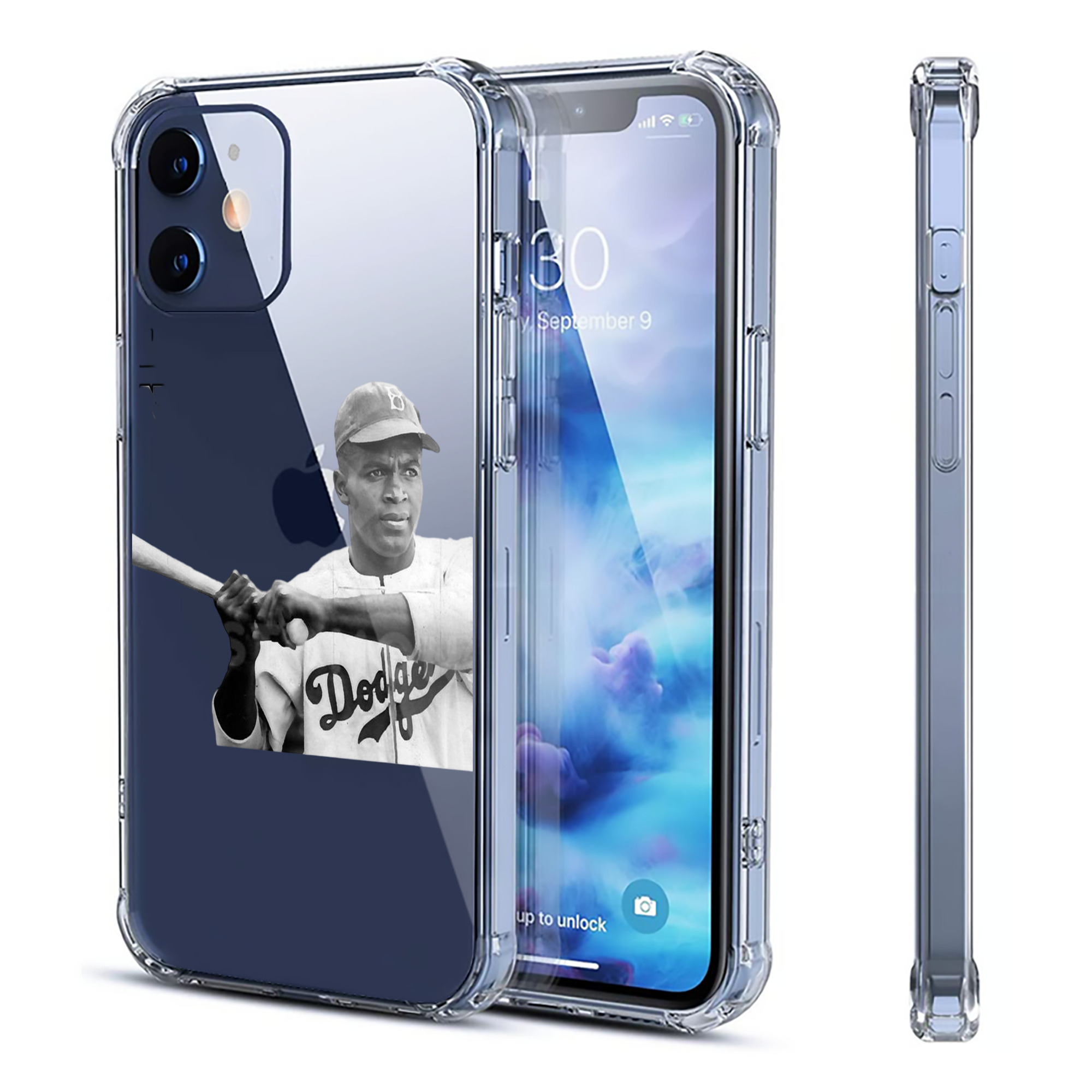  Clear IPhone 12 Case – Soft TPU With UV Print – Enhanced Drop Protection, Precise Fit, Anti-Fingerprint, Customizable Design, Scratch-Resistant, Yellow-Resistant